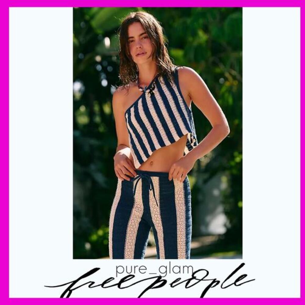 Free People crochet set Free-est pants set summer